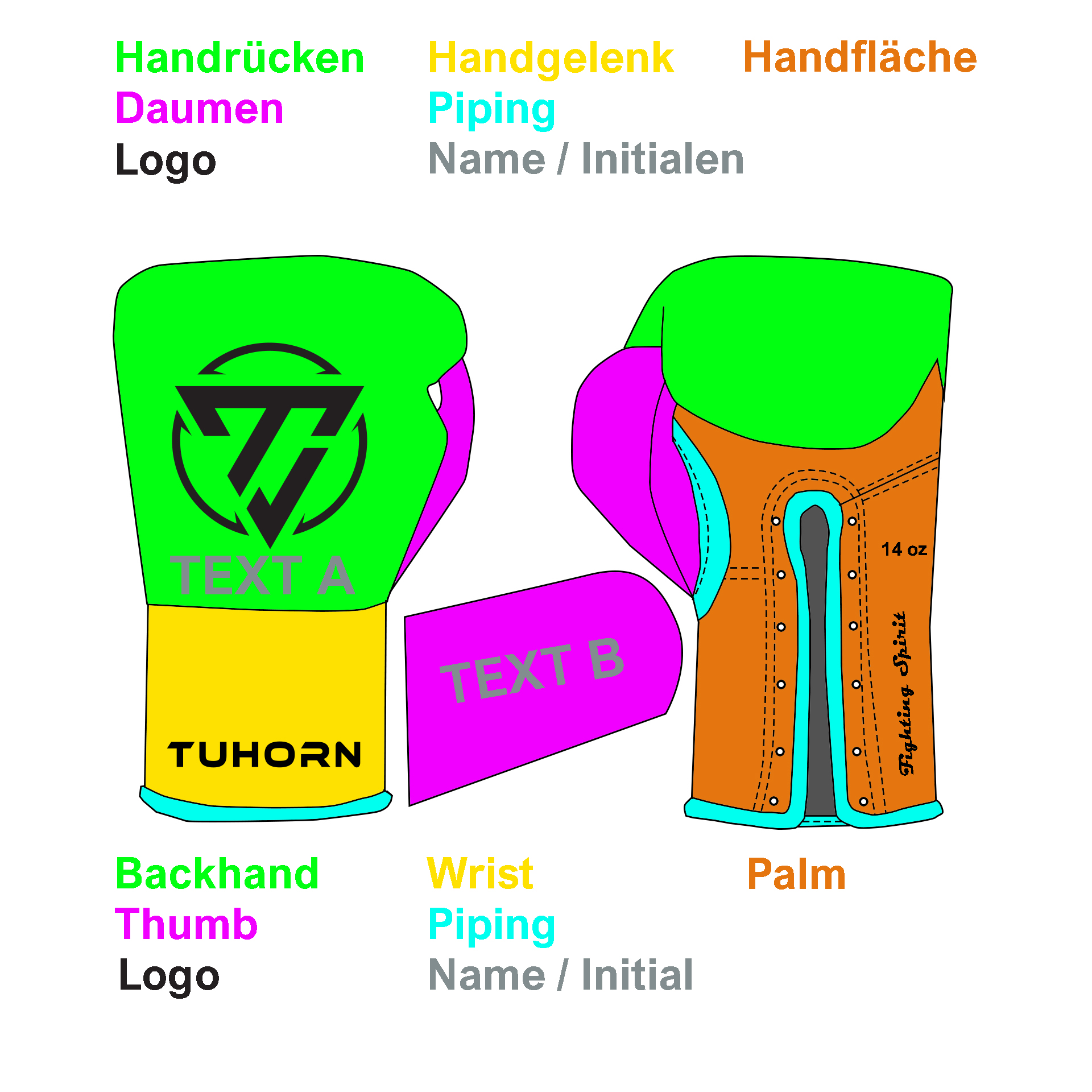 Personalisierte Boxhandschuhe – Bild 7