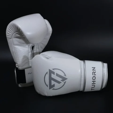 white boxing gloves